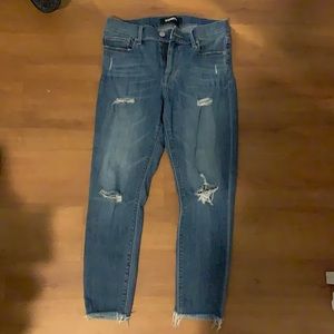 Ripped Express Straight Jeans